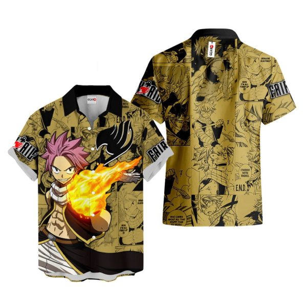 Natsu Dragneel Hawaiian Shirt, Summer Shirt For Men and Women Jezsport.com