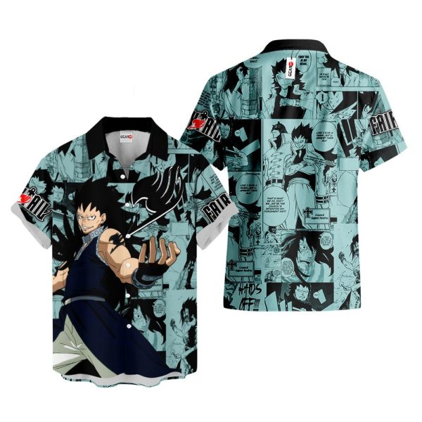 Gajeel Redfox Hawaiian Shirt, Summer Shirt For Men and Women Jezsport.com