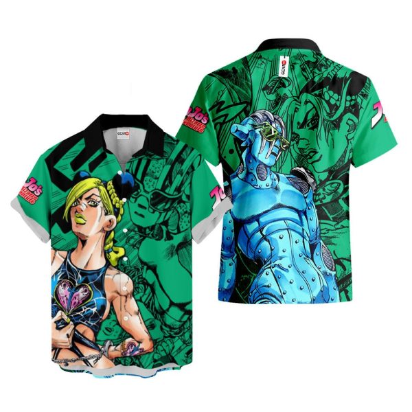 Jolyne Kujo Hawaiian Shirt, Summer Shirt For Men and Women Jezsport.com