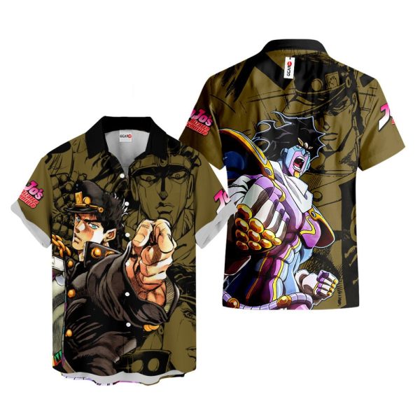 Jotaro Kujo Hawaiian Shirt, Summer Shirt For Men and Women Jezsport.com