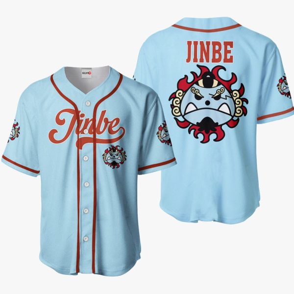 Jinbe Symbol Baseball Jersey For Men and Women Jezsport.com