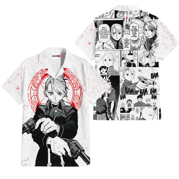 Riza Hawkeye Hawaiian Shirt, Summer Shirt For Men and Women Jezsport.com