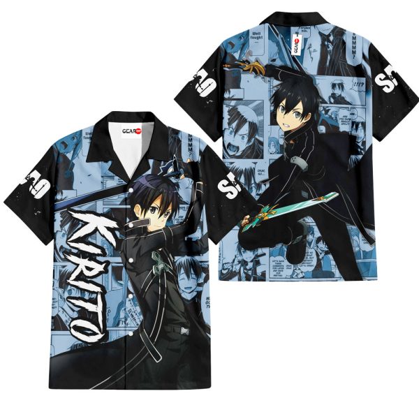 Kirito Hawaiian Shirt, Summer Shirt For Men and Women Jezsport.com