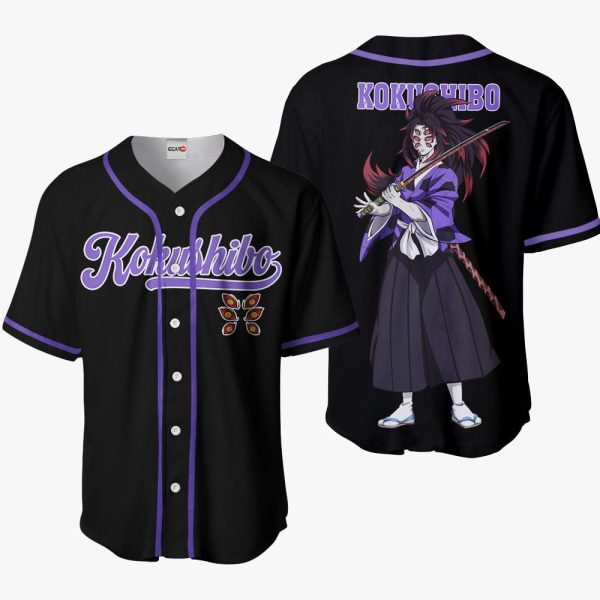 Anime Kokushibo Baseball Jersey For Men and Women Jezsport.com