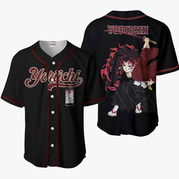 Anime Yoriichi Baseball Jersey For Men and Women Jezsport.com