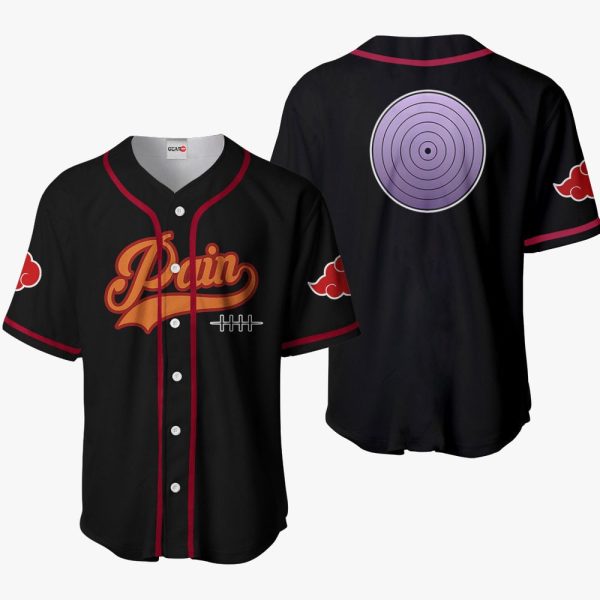 Anime Pain Symbol Baseball Jersey For Men and Women Jezsport.com