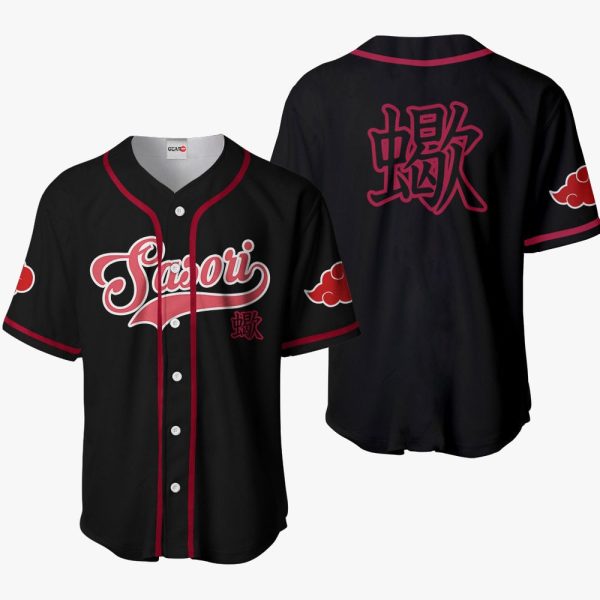 Anime Sasori Symbol Baseball Jersey For Men and Women Jezsport.com