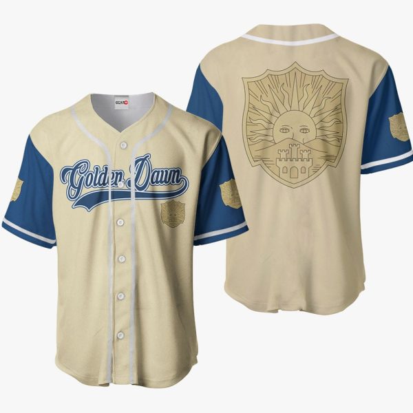 Anime Golden Dawn Baseball Jersey For Men and Women Jezsport.com