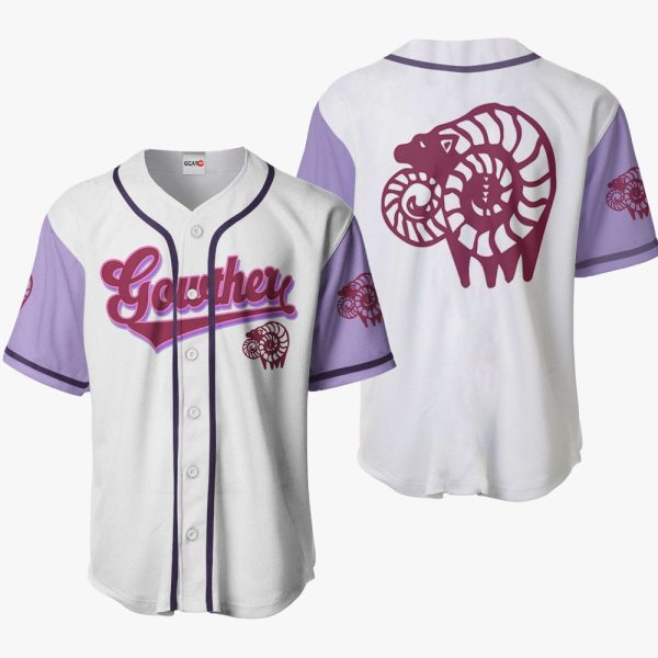 Anime Gowther Goat's Sin of Lust Baseball Jersey For Men and Women Jezsport.com