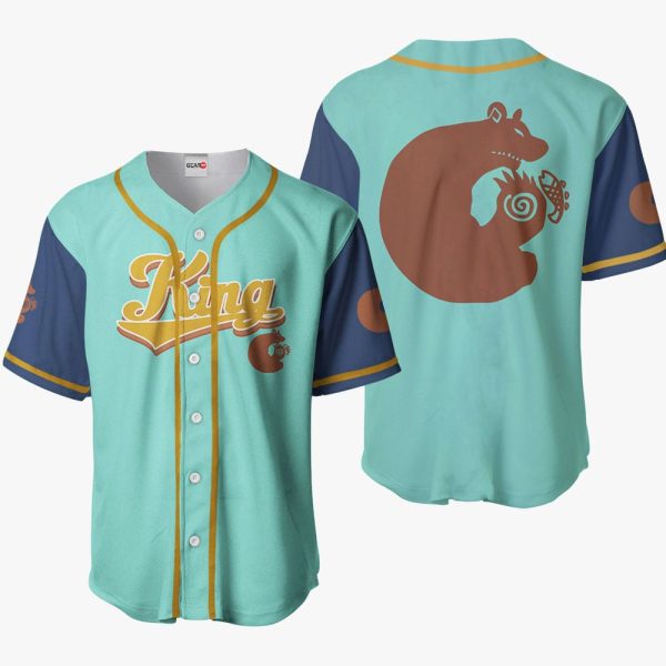 Anime King Grizzly's Sin of Sloth Baseball Jersey For Men and Women Jezsport.com