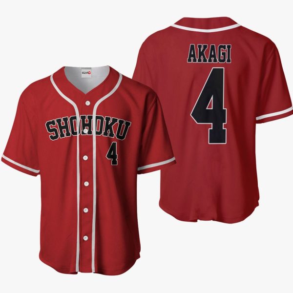 Anime Akagi Takenori Baseball Jersey For Men and Women Jezsport.com