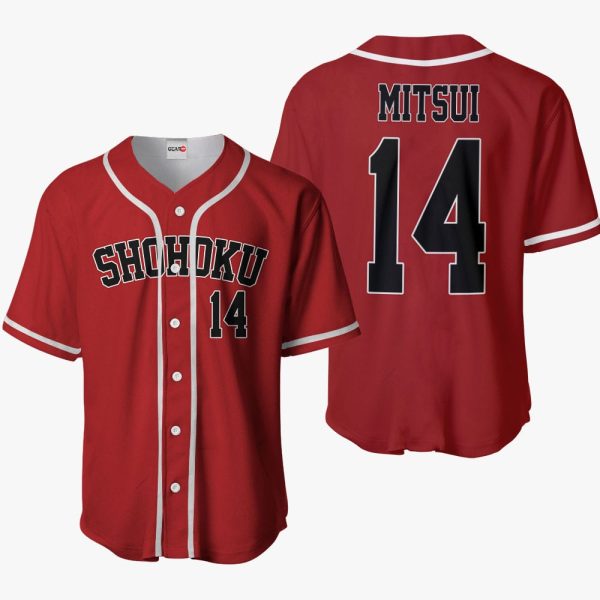 Anime Hisashi Mitsui Baseball Jersey For Men and Women Jezsport.com