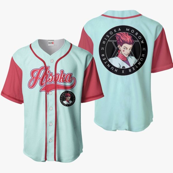 Anime Hisoka Baseball Jersey For Men and Women Jezsport.com