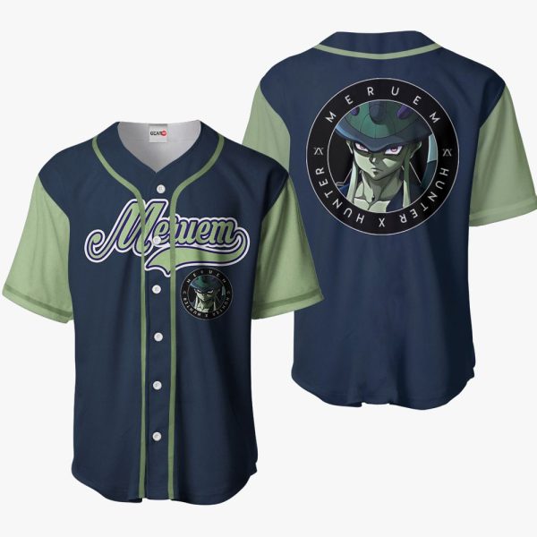 Anime Meruem Baseball Jersey For Men and Women Jezsport.com