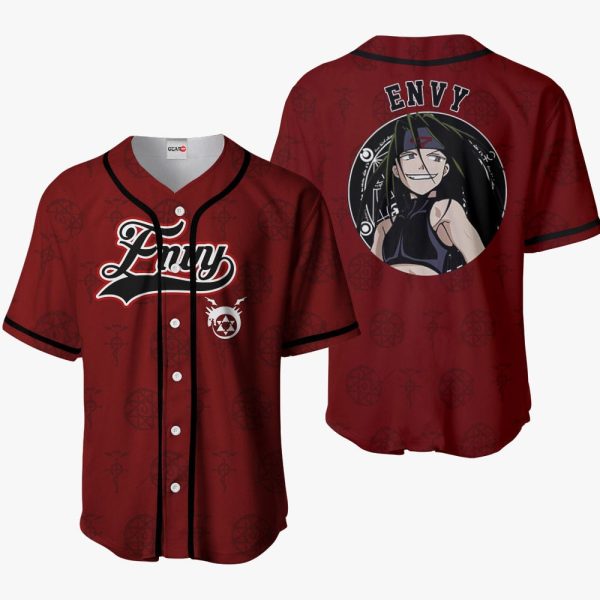 Anime Envy Baseball Jersey For Men and Women Jezsport.com