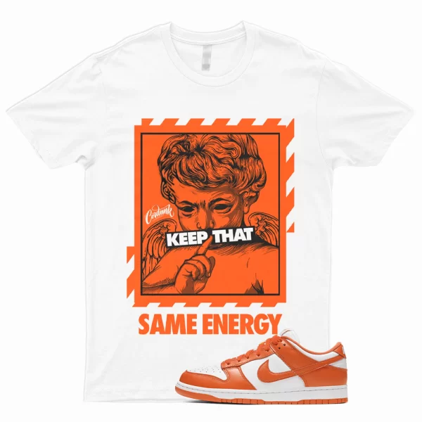 ENERGY T-Shirt for Dunk Low Syracuse Orange Blaze Starfish Star High 1 University Jezsport.com