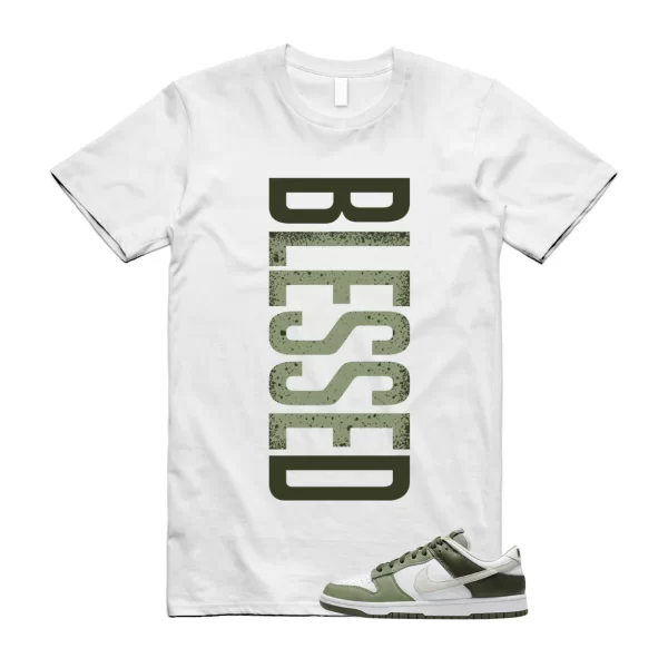 Dunk Oil Green Cargo Khaki Low Light Bone White T-shirt Match VERTBLS Jezsport.com