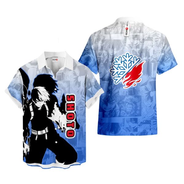 Shoto Todoroki Hawaiian Shirt, Summer Shirt For Men and Women Jezsport.com