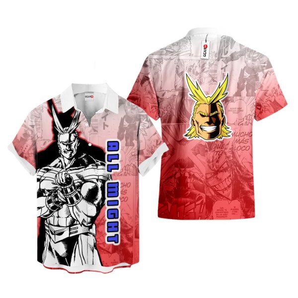 All Might Hawaiian Shirt, Summer Shirt For Men and Women Jezsport.com