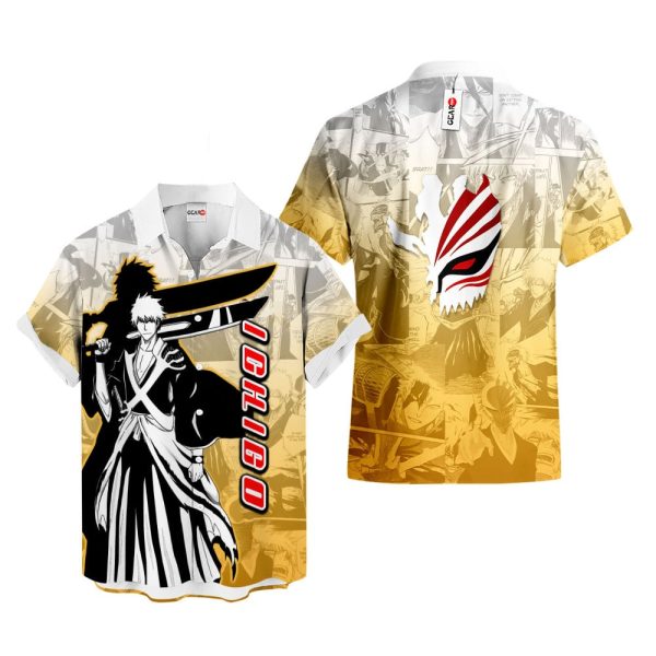 Ichigo Kurosaki Hawaiian Shirt, Summer Shirt For Men and Women Jezsport.com