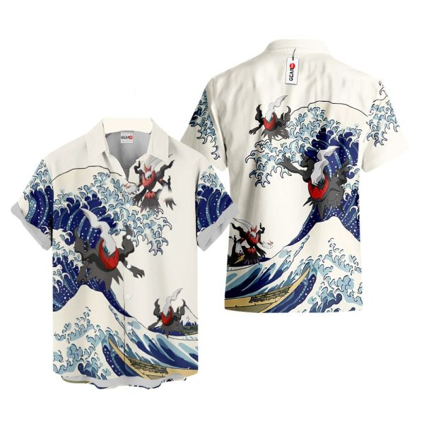 Pokemon Darkrai Kanagawa Great Wave Hawaiian Shirt, Summer Shirt For Men and Women Jezsport.com