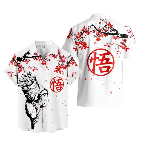 Dragonball Goku SSJ Hawaiian Shirt , Summer Shirt For Men and Women Jezsport.com