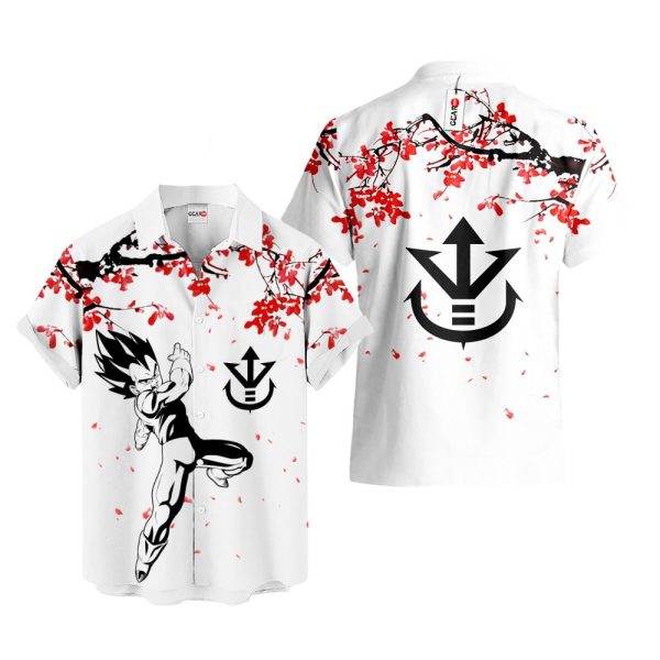 Dragonball Vegeta Hawaiian Shirt, Summer Shirt For Men and Women Jezsport.com