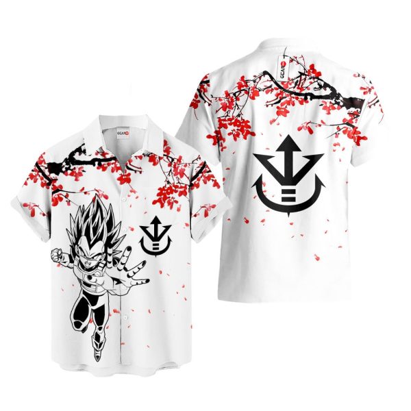 Dragonball Vegeta SSJ Hawaiian Shirt, Summer Shirt For Men and Women Jezsport.com