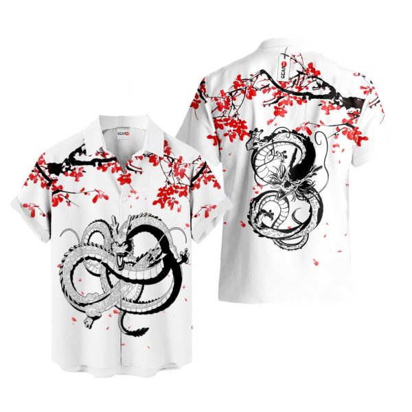 Dragonball Shenron Hawaiian Shirt, Summer Shirt For Men and Women Jezsport.com