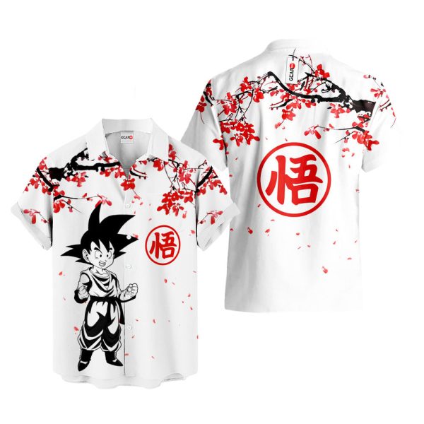 Dragonball Goten Hawaiian Shirt, Summer Shirt For Men and Women Jezsport.com