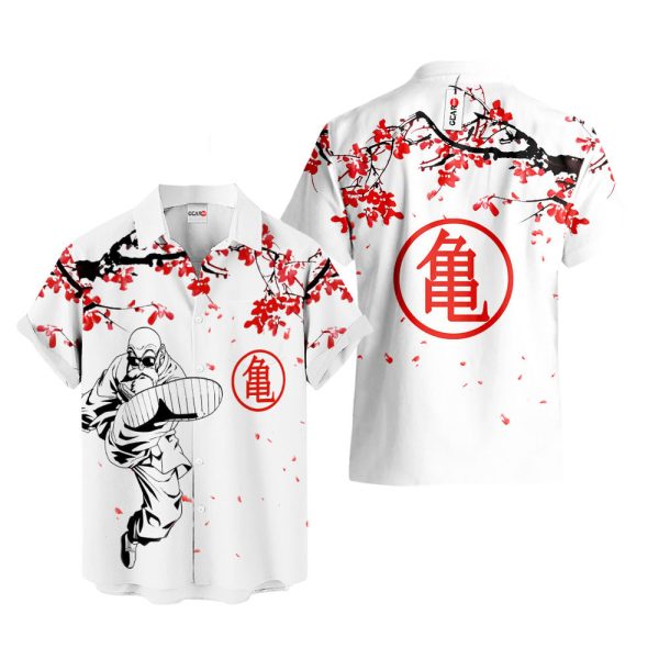 Dragonball Master Roshi Hawaiian Shirt, Summer Shirt For Men and Women Jezsport.com