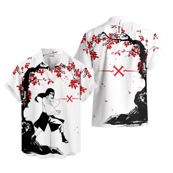 Anime Neji Hyuga Hawaiian Shirt, Summer Shirt For Men and Women Jezsport.com