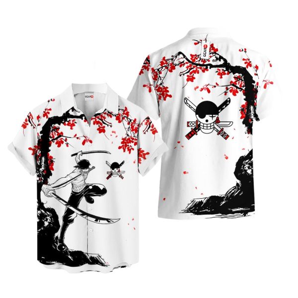 Anime Zoro Hawaiian Shirt, Summer Shirt For Men and Women Jezsport.com