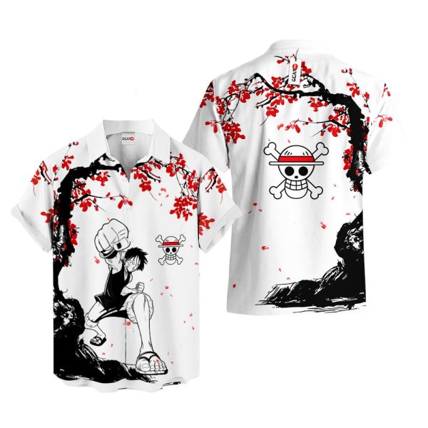 Anime Luffy Hawaiian Shirt, Summer Shirt For Men and Women Jezsport.com