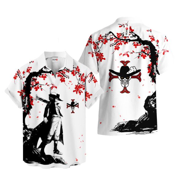 Anime Dracule Mihawk Hawaiian Shirt, Summer Shirt For Men and Women Jezsport.com