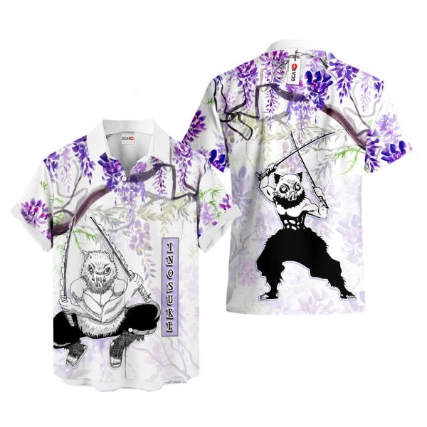 Anime Inosuke Hawaiian Shirt, Summer Shirt For Men and Women Jezsport.com