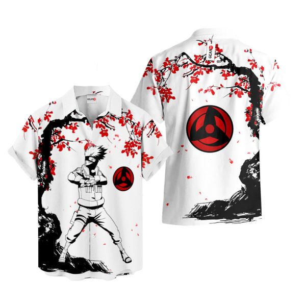 Anime Kakashi Hawaiian Shirt, Summer Shirt For Men and Women Jezsport.com