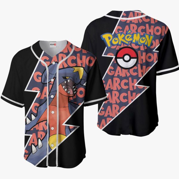 Anime Garchomp Baseball Jersey For Men and Women Jezsport.com