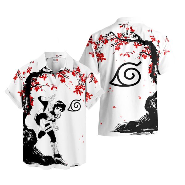 Anime Rock Lee Hawaiian Shirt, Summer Shirt For Men and Women Jezsport.com