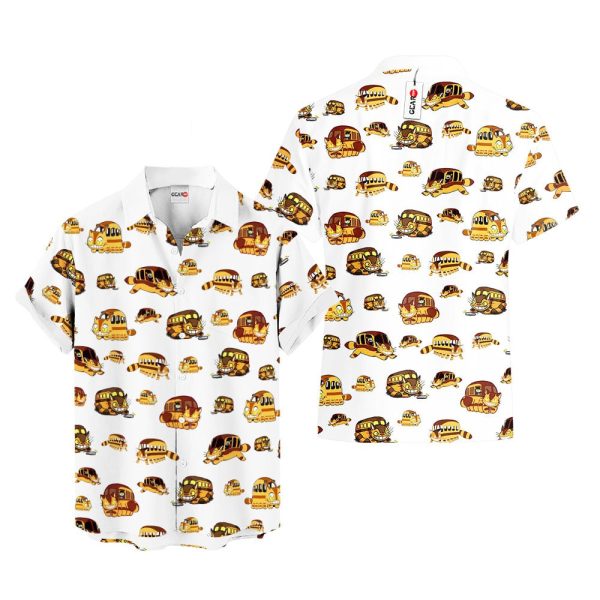 Anime Catbus Hawaiian Shirt, Summer Shirt For Men and Women Jezsport.com