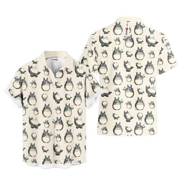 Anime Totoro Hawaiian Shirt, Summer Shirt For Men and Women Jezsport.com