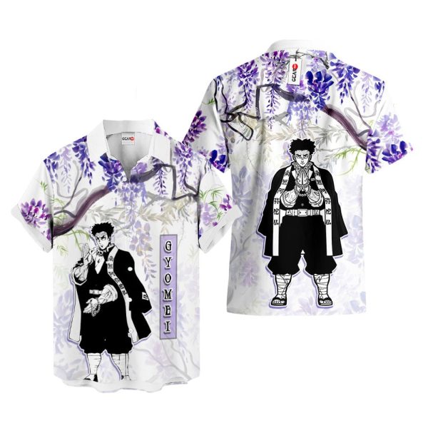 Anime Gyomei Himejima Hawaiian Shirt, Summer Shirt For Men and Women Jezsport.com