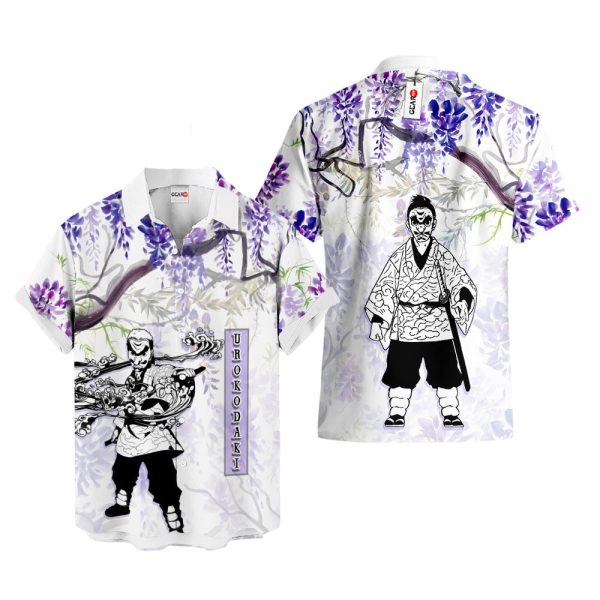 Anime Sakonji Urokodaki Hawaiian Shirt, Summer Shirt For Men and Women Jezsport.com