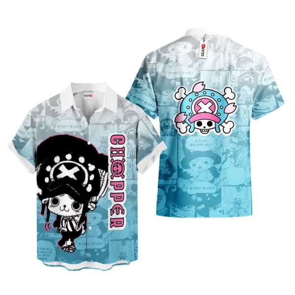 Anime Chopper Hawaiian Shirt, Summer Shirt For Men and Women Jezsport.com