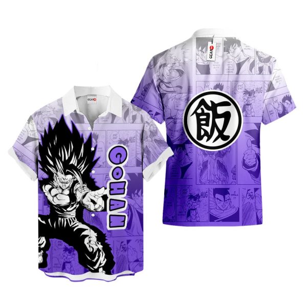 Dragonball Gohan Beast Hawaiian Shirt, Summer Shirt For Men and Women Jezsport.com