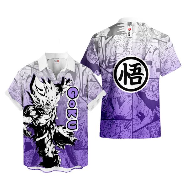 Dragonball Goku Ultra Instinct Hawaiian Shirt, Summer Shirt For Men and Women Jezsport.com