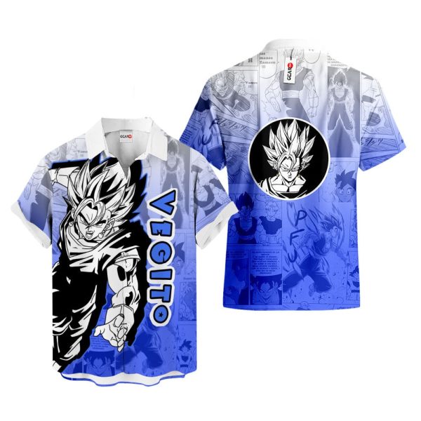 Dragonball Vegito Hawaiian Shirt, Summer Shirt For Men and Women Jezsport.com