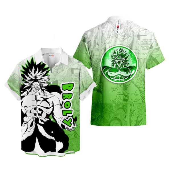 Dragonball Broly Hawaiian Shirt, Summer Shirt For Men and Women Jezsport.com