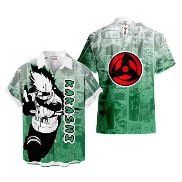 Anime Kakashi Hawaiian Shirt, Summer Shirt For Men and Women Jezsport.com