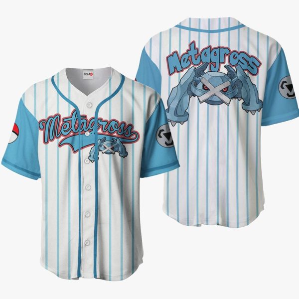 Pokemon Metagross Baseball Jersey For Men and Women Jezsport.com